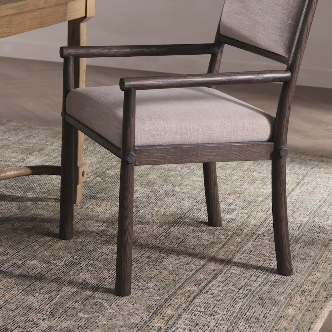 Load video: Akiro Dining Armchair