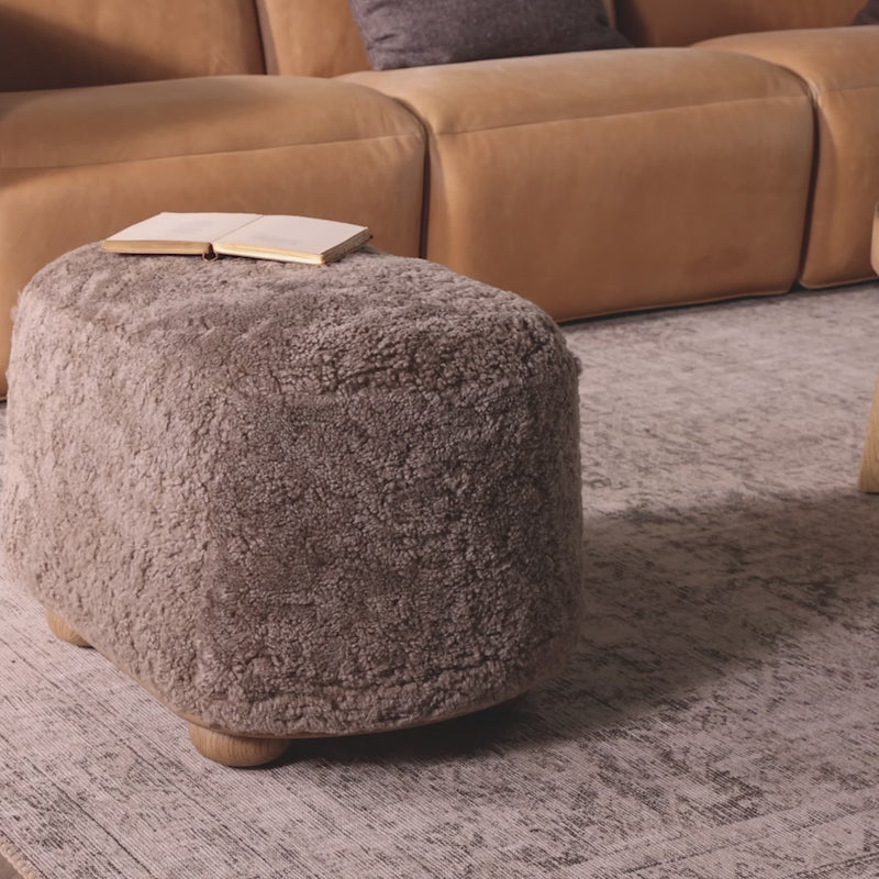 Taupe Shearling