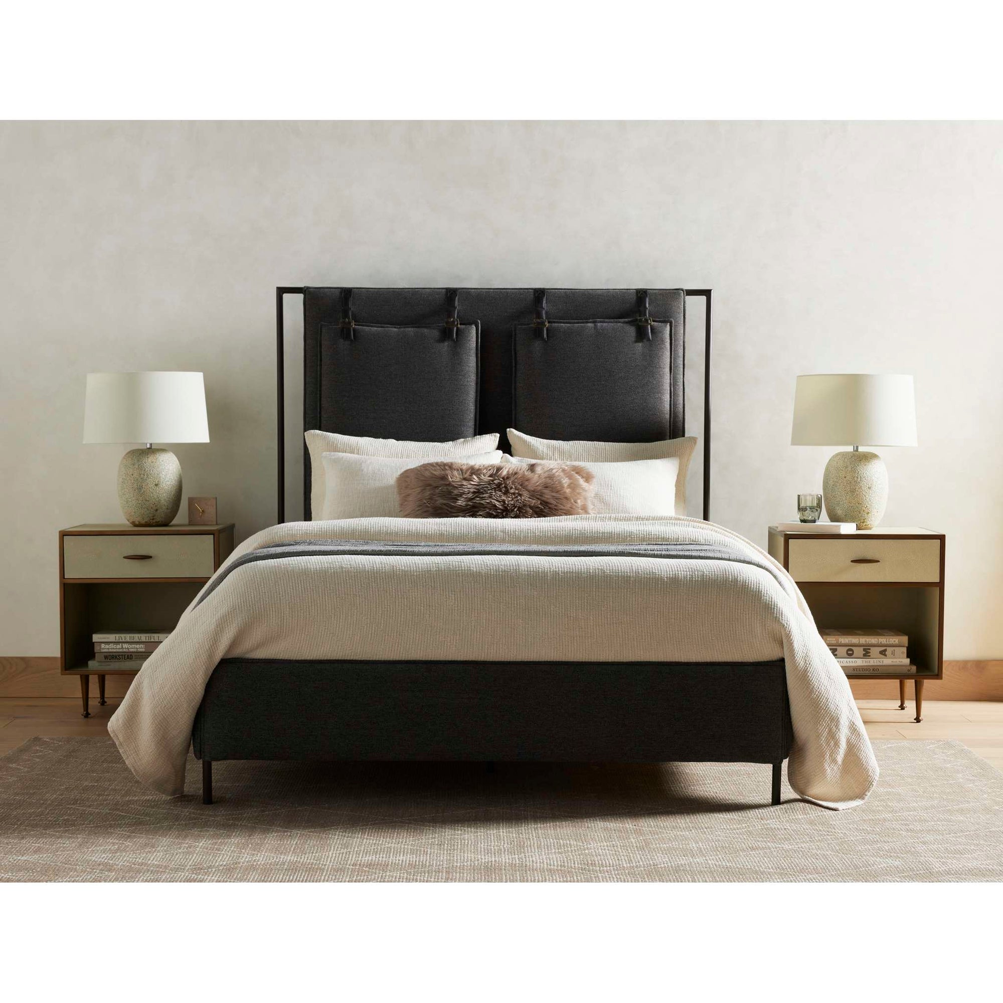 Leigh Bed-San Remo Ash-Queen