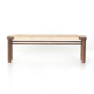Shona Bench-Russet Mahogany/Vintage Cott